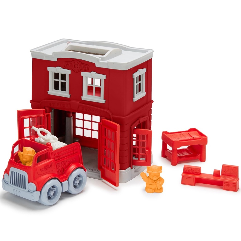 Green Toys Fire Station